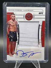 2023 UFC Chronicles Dustin Poirier National Treasures Patch Auto /99