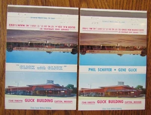 MATCHORAMA: GLICK SHOE STORE (PHIL SCHIFFER & GENE GLICK) (CLAYTON MISSOURI) F17 - Picture 1 of 2