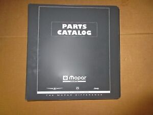 NOS Mopar Parts Catalog Binder and Tab Set