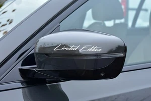 2 x Limited Edition Racing Side Mirror Decal (1" x 5") - Car Trucks Window - Bild 1 von 6