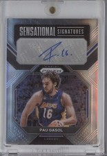 PAU GASOL 2022-23 PANINI PRIZM BASKETBALL SENSATIONAL SIGNATURES AUTO LAKERS