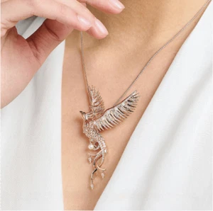 ✨Ciondolo Fenice Oro Rosa Argento 925 Donna Uomo Magico Vintage Regalo Mitico✨ - Foto 1 di 11