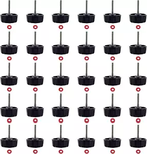 5 Pack Screws Nuts Caps for Fishing Spinning Reels Knob Power Handle Grip - Picture 1 of 11