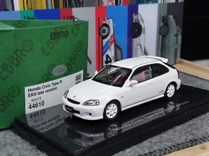 1/43 EBBRO Honda Civic Type R EK9 versione tardiva pressofuso bianco - Foto 1 di 6
