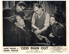 Odd Man Out Original Lobby Card James Mason Robert Newton F.J. McCormick 1947