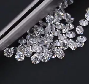 Loose CVD Lot Lab-Grown Diamond 2.60 mm Round D to F- IF Certified diamond - Picture 1 of 8