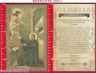 C11  SANTINO HOLY CARD S. CAMILLO DE LELLIS FONDAT.  MINISTRI INFERMI 14 LUGLIO