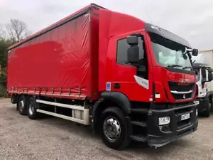 Iveco Stralis 26 ton curtain with Moffett. 2017/67 plate. part exchange to clear - Picture 1 of 12