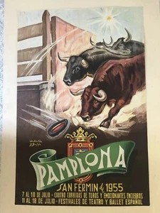 MUNOZ SOLA PAMPELONA SAN FIRMIN 1955 - Picture 1 of 1