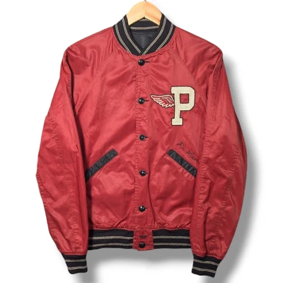 Polo Ralph Lauren Reversible Varsity Jacket Mens Small P Wing Tiger Letterman - Image 1 of 4