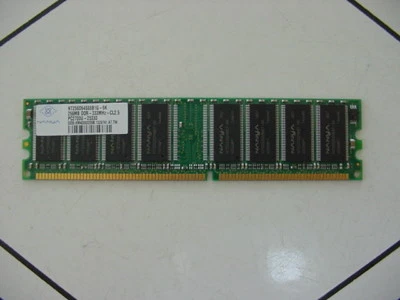  Nanya NT256D64S88B1G-6K DDR 256MB PC-2700 Non ECC 333Mhz Memory     - Image 1 of 2