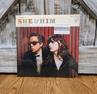 *New/Sealed* A Very She & Him Christmas 2011 Vinyl Album! - Image 1 of 4