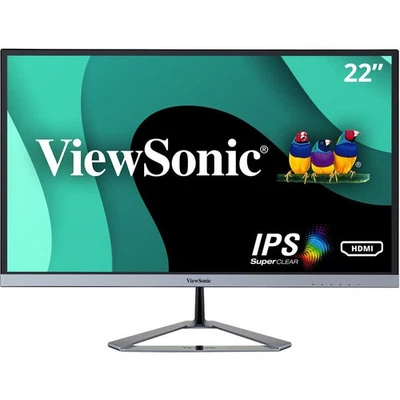 ViewSonic VX2276-SMHD 22 Inch 1080p Widescreen IPS Monitor w/ Ultra-Thin Bezels - Image 1 of 4