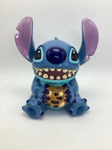 Disney World Theme Park Lilo & Stitch Ceramic Cookie Jar Eating Cookie Rare - Picture 1 of 18