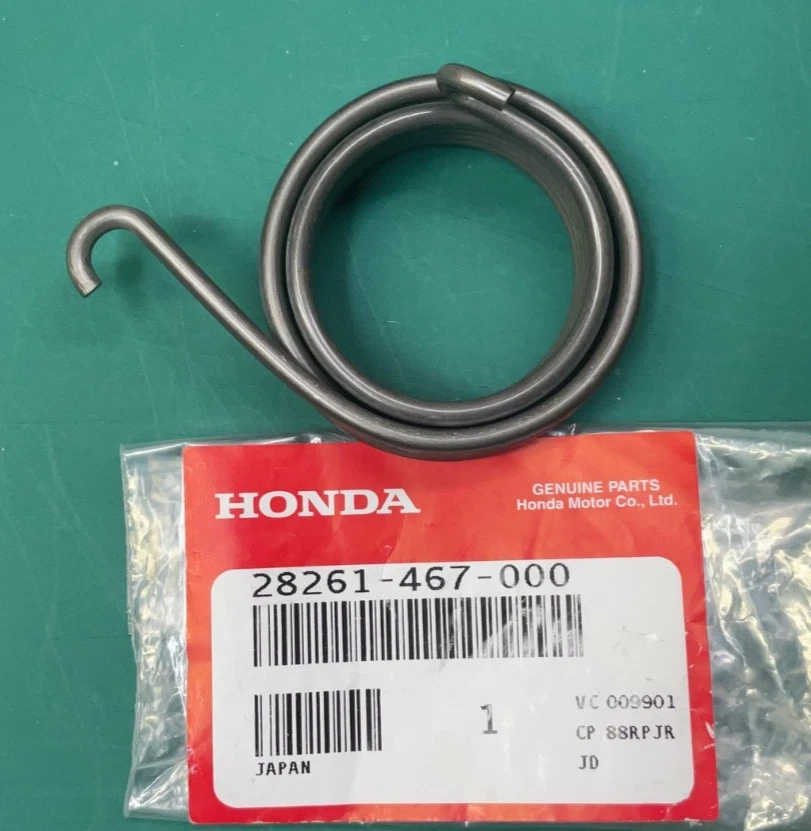 MUELLE, RETORNO DE PATADA; OEM HONDA NOS P/N 28261-467-000 SOLO SE ADAPTA A: 1980 CR250R Foto 1 de 1
