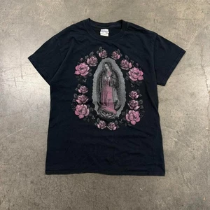 Vintage Y2k Virgin Mary T Shirt - Picture 1 of 6
