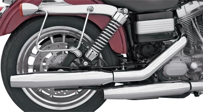 KHROME WERKS - 202410A - Mufflers - Tapered For Harley-Davidson Low Rider Dyna D - Image 1 of 2