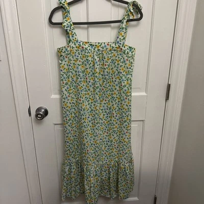 Vtg Tanner Of North Carolina Sheath Dress 60’s Bold Floral Women’s Sz 8 Sundress - Image 1 of 4