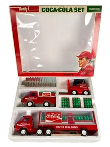 Set camion Buddy L Coca-Cola 1976 4973C nuovo con scatola # - Foto 1 di 5