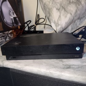 Microsoft Xbox One X 1TB Console System Black 1787 (Won&rsquo;t Display possibly HMDI)