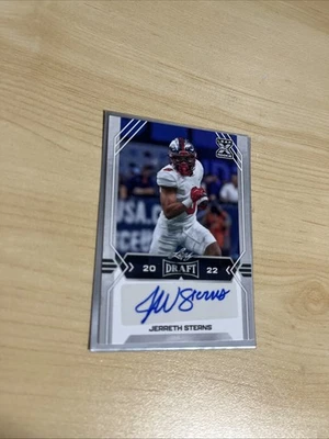 2022 Leaf Draft - Autographs Jerreth Sterns #BA-JS1 (AU, RC) - Image 1 of 2