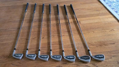 Eje de acero flexible regular Ping G730 5-PW, UW RH.  ¡Están en muy buen estado! Foto 1 de 4