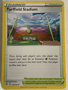Pokemon - Trainer Stadium Turffield Stadium 170/192 Rebel Clash 2020 NM - Picture 1 of 2