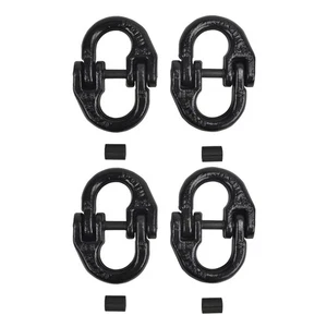 4pcs 1/2" Safety Chain Towing Hitch Hammer Lock Connector For Heavy Duty Truck - Picture 1 of 10