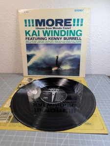 KAI WINDING / KENNY BURRELL: Mehr (Mondo Cane Thema) LP Verve Sehr guter Zustand +/VG + Schrumpfen - Bild 1 von 16