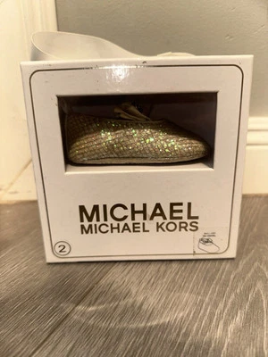 Michael Kors, Día del Bebé - Zapatos Bebé Niña EE. UU. Talla 2 Foto 1 de 4