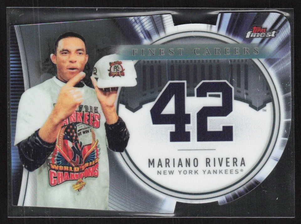 2019 Finest #FC-MR2 Mariano Rivera Finest Careers New York Yankees - Image 1 of 2