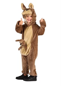Baby Plüschkostüm Känguru Kostüm Plüsch Gr. 86 Tierkostüm Karneval Fasching - Bild 1 von 7
