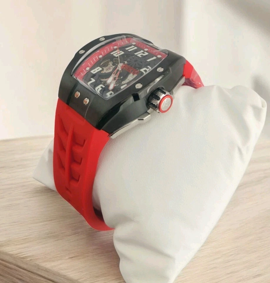 Invicta S1 Rally Automatic Men's Watch - 44mm, Red - Image 1 of 4