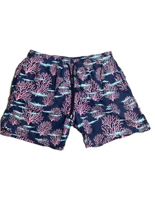 Vilebrequin Navy Coral Moorea Swim Shorts XXL - Picture 1 of 7
