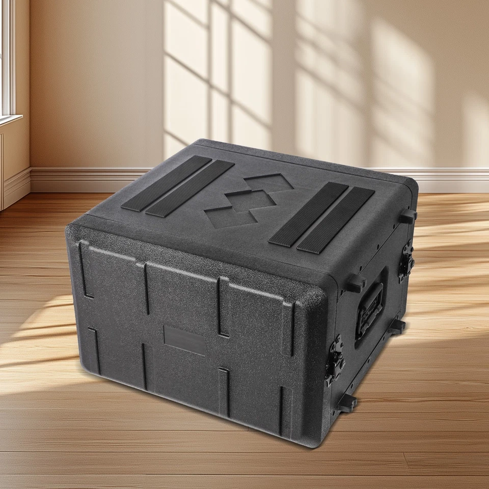 Rack Case 6U Space Shallow 15" Deep shell Light Weight 19" wide DJ Touring Case - Image 1 of 4