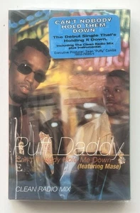 FACTORY SEALED Puff Daddy Featuring Mase Can’t Nobody Hold Me Down Cassette Tape - Picture 1 of 2