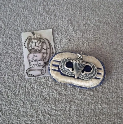 Insigne / pin's brevet de parachutiste US Army - Photo 1/4