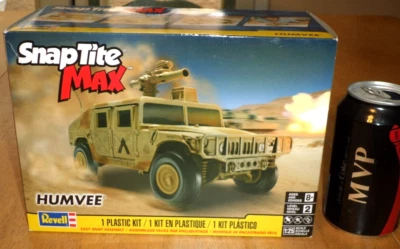 [REVELL- SNAP TITE MAX 品牌]爱尔兰战争:HUMVEE,塑料模型套件,1:25,复古 — 第 1/4 张图片