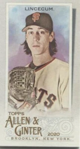 TIM LINCECUM 2020 Topps Allen & Ginter Mini Parallel - SAN FRANCISCO GIANTS- #7 - Picture 1 of 1