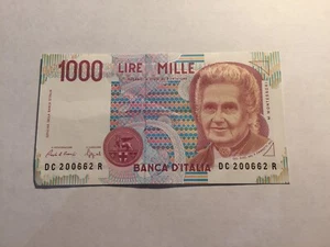 Billet Italie 1000 liras 1990 - Imagen 1 de 2