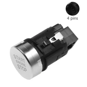 1* Silver Start Stop Engine Switch Button FOR AUDI Q5 A4 B8 A5 S5 RS5 8K0905217 - Foto 1 di 4