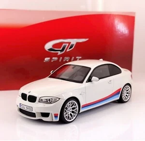 WOW BMW 1M E82 2011 White Pack Performance 1:18 GT SPIRIT GT703 EXTREMELY RARE!! - Picture 1 of 7