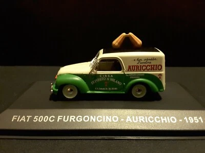 FIAT 500C Furgoncino 1951 Auricchio coche fundido a presión escala 1/43 Foto 1 de 4