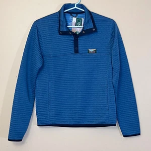 Maglione maglia LL Bean Airlight - Uomo taglia S - Blu - Foto 1 di 11