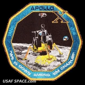 Apolo 10 Spirit Commemorative 5" Tim Gagnon ORIGINAL EMBLEMA AB PARCHE ESPACIAL NASA - Imagen 1 de 1
