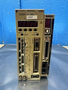 Yaskawa SGDH-01BE Sigma II Servo Motor Drive 3PH 0-115V 0-300Hz - Picture 1 of 8