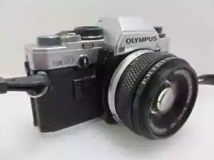 Olympus OM10 Camera, Auto-S 50mm 1:1.8 Lens, Case Winder 2 & Instructions - Picture 1 of 10