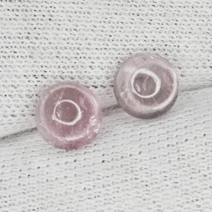 Cabina tonda 6mm tormalina rosa naturale bambino colore bello 2,35 Cts....!!!!! - Foto 1 di 2