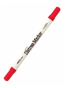 Tim Holtz Distress Marker di Ranger - Mela Candita (Rosso) - Foto 1 di 1