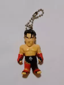 Tekken figure key chain Jin Kazama retro hobby namco Japan z60 - Picture 1 of 7